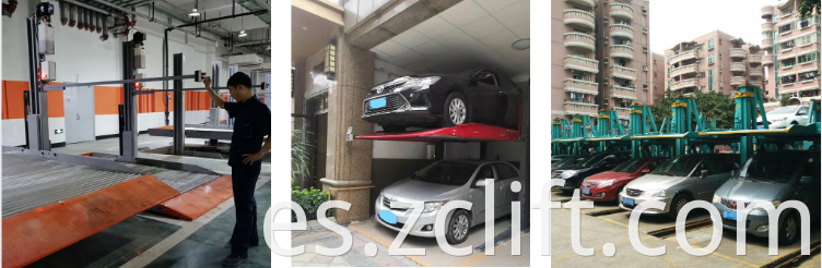 Car parking lifting